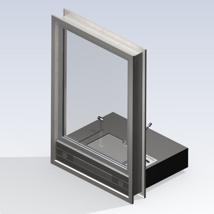SITEC Schalterfenster P8020, geschlossen