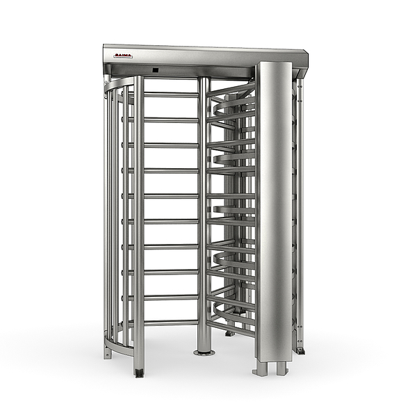 SITEC Turnstile P5500, for outdoor security, ensures high mechanical durability