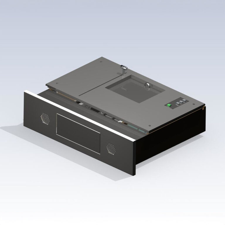 SITEC Fassadenschalter P7080 mit DELTA 2.0 Sprechanlage, geschlossen
