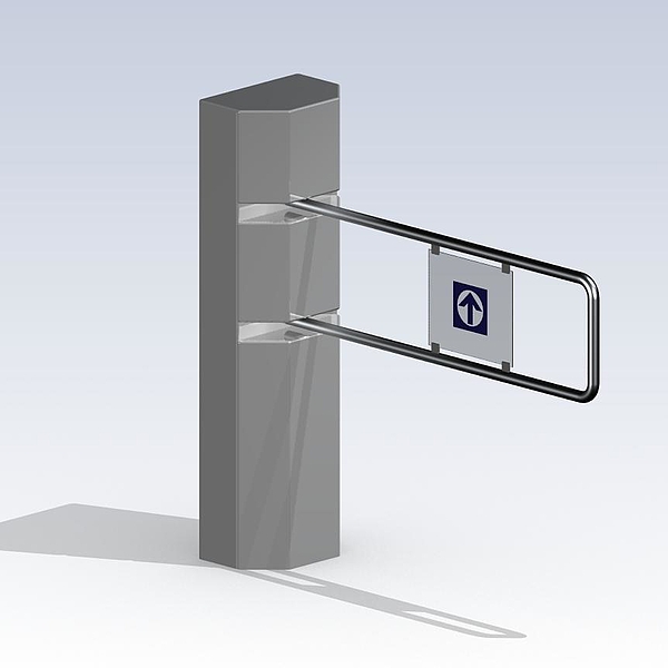 SITEC Motorized Gate P5100, electronically operated, also suitable for strollers and wheelchairs