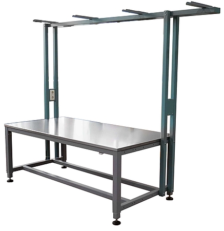 SITEC Packtisch Multi 1-6, seitlich, höhenverstellbar, funktional, flexibel, langlebig