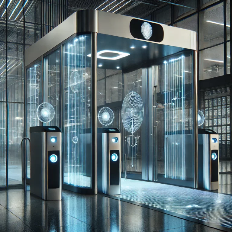 Innovative, moderne Personenschleuse